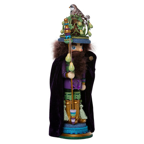 Kurt S. Adler front view showing vibrant purple holiday design, adds festive focal point
