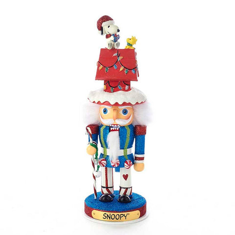 Kurt S. Adler Snoopy front view showing festive design and display appeal