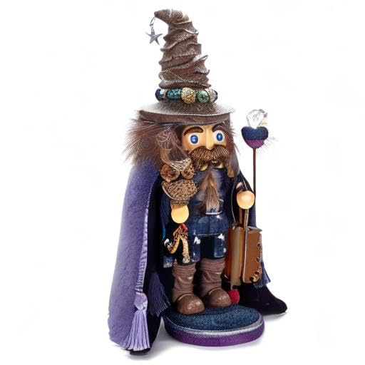Kurt S. Adler nutcracker in holiday vignette showing styling inspiration benefit