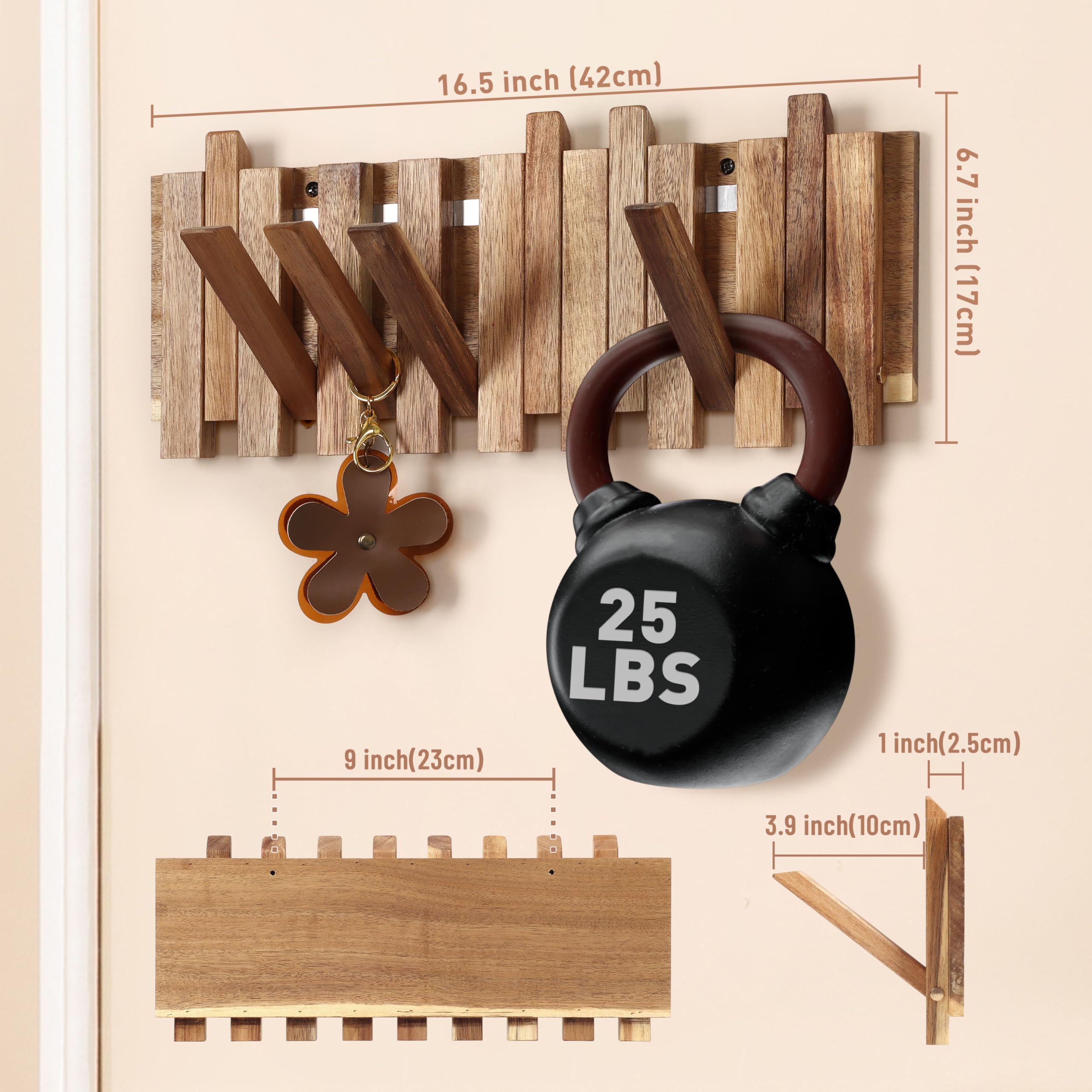 KYIAANY hook detail metal magnet shows secure, heavy-duty hold