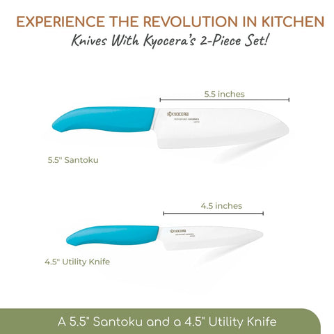 KYOCERA ceramic blade close-up showing zirconia edge for longer-lasting sharpness