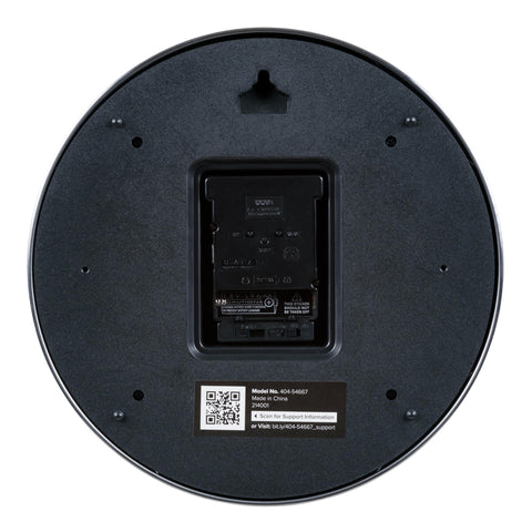 La Crosse Technology side profile flush mount frame fits close to wall for safety