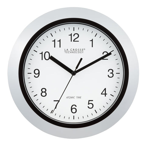 La Crosse Technology front face view showing clear numerals and modern look that aids quick reading