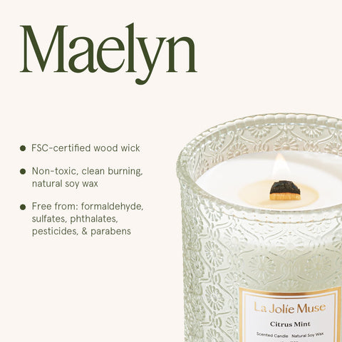 LA JOLIE MUSE lifestyle shot in living room setting, creates a welcoming ambiance