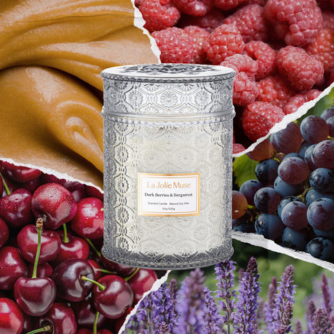 LA JOLIE MUSE jar embossed daisy detail highlighting decorative reuse benefit
