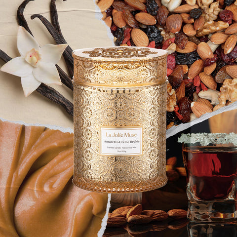 LA JOLIE MUSE embossed daisy jar close-up highlighting decorative finish and reuse benefit