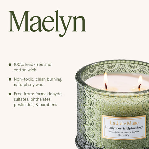 LA JOLIE MUSE reused glass jar holding cotton swabs showing sustainable storage benefit