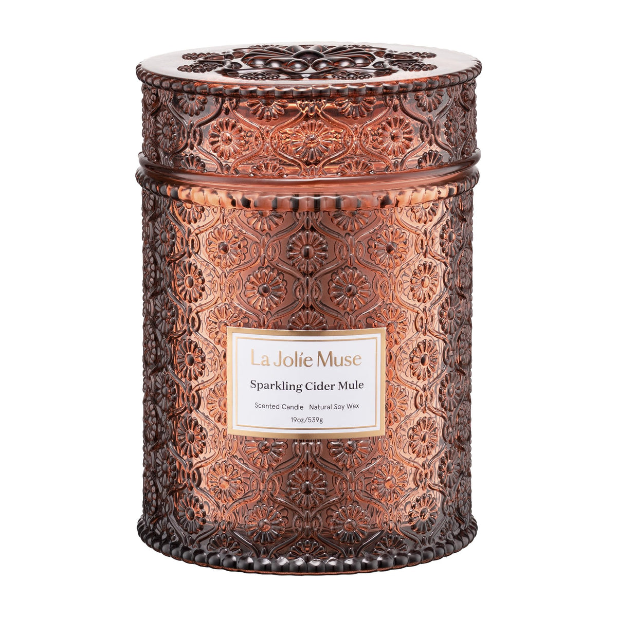 LA JOLIE MUSE front packaging showing elegant box and ribbon, great gift appeal