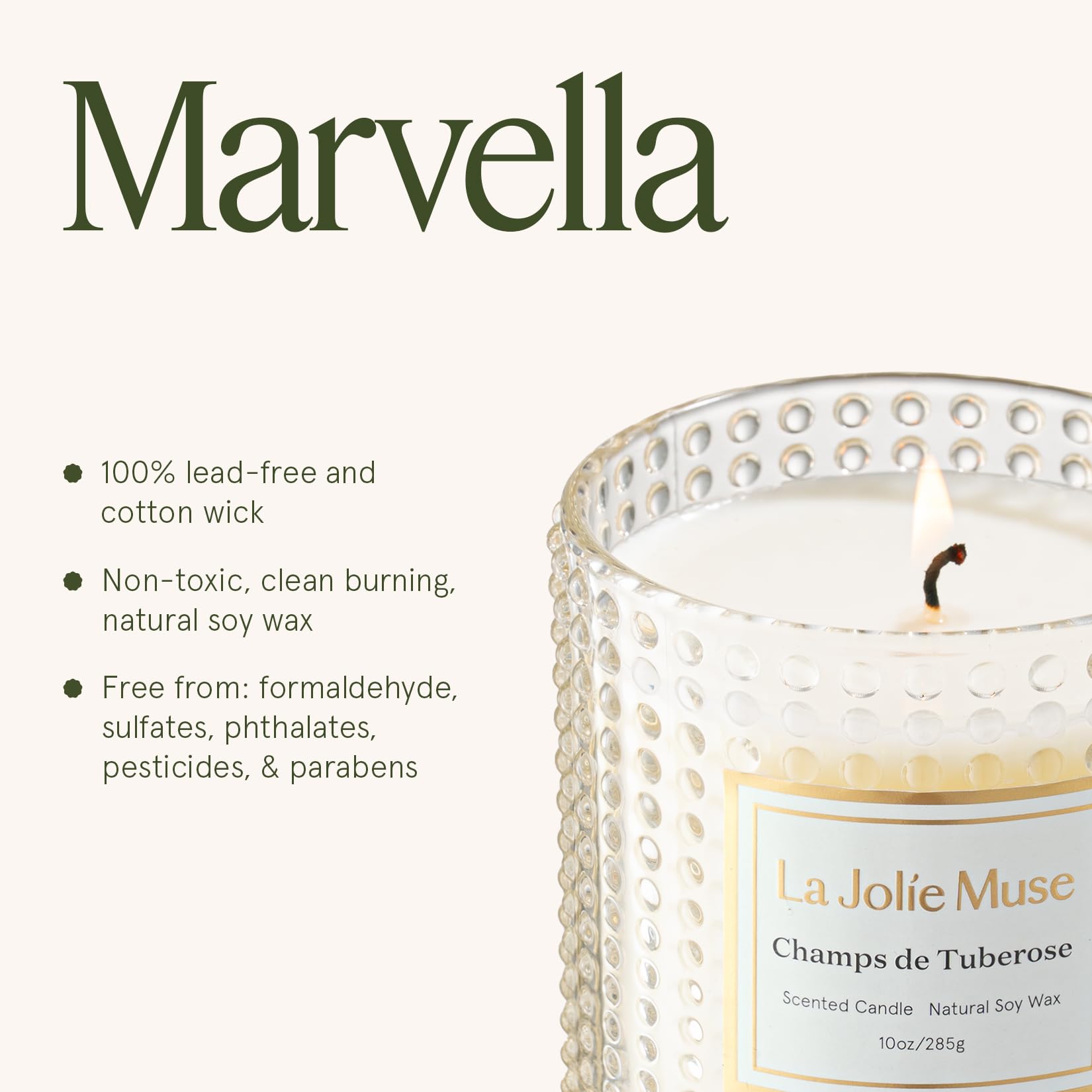LA JOLIE MUSE recyclable gift packaging arranged, perfect for presenting gifts