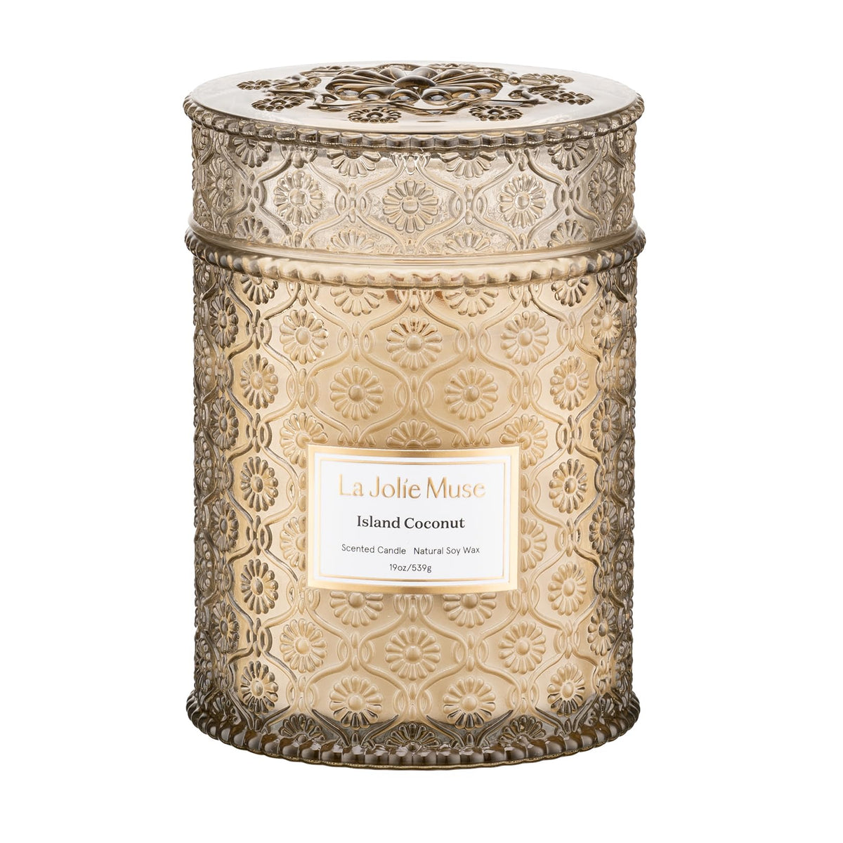 LA JOLIE MUSE front packaging shows luxury gift-ready box and ribbon benefit: elegant gifting