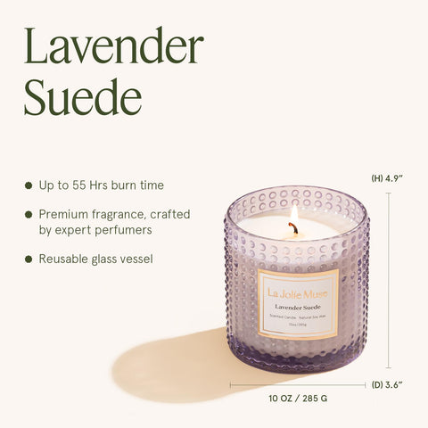 LA JOLIE MUSE recyclable gift-ready box with candle inside for thoughtful present giving
