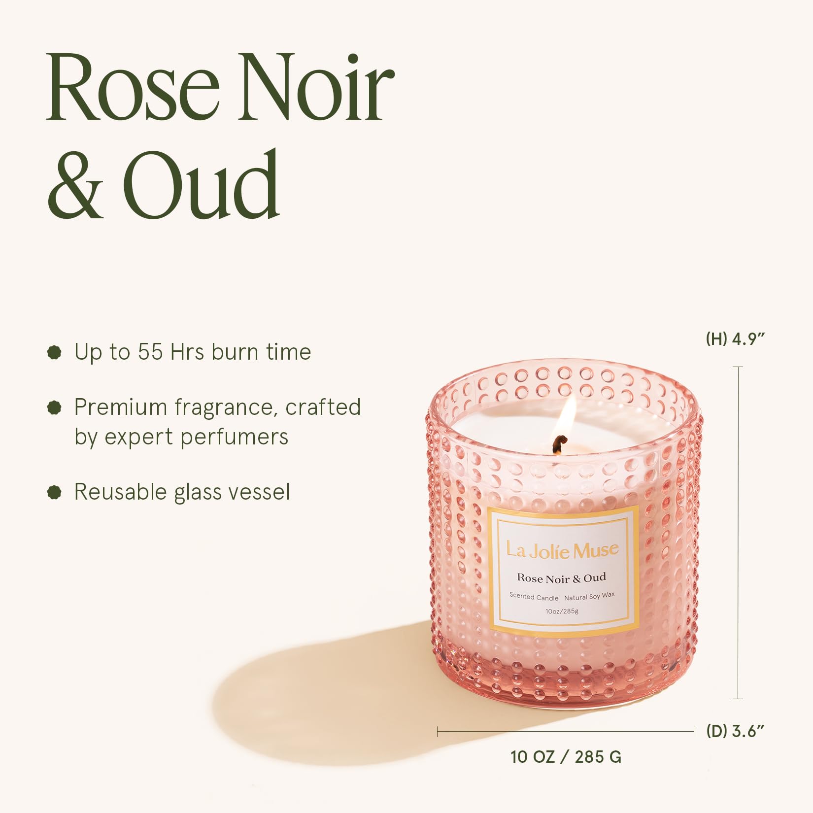 LA JOLIE MUSE boxed packaging presented as gift-ready and recyclable advantage