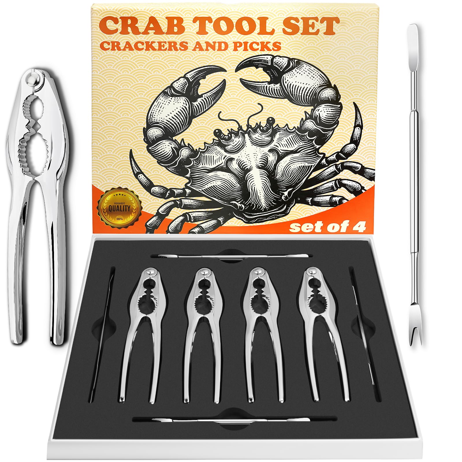LA NOVO front packaging showing gift-ready box and tools for attractive gifting