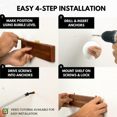 LABEND HOME finish swatches display chestnut, espresso, and natural finish options benefit