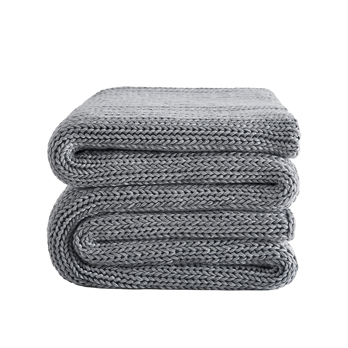 L'AGRATY front folded blanket showing neat edges and breathable look, enhances bedroom aesthetics