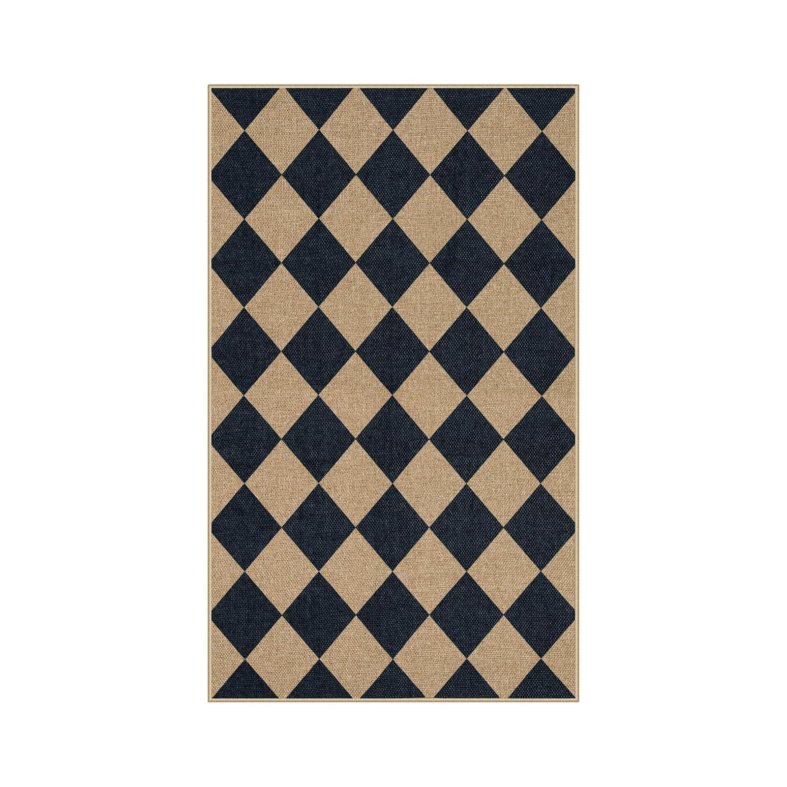 Lahome folded rug from packaging displaying compact delivery and quick-unfold convenience