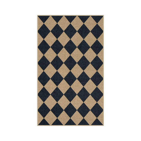 Lahome folded rug from packaging displaying compact delivery and quick-unfold convenience