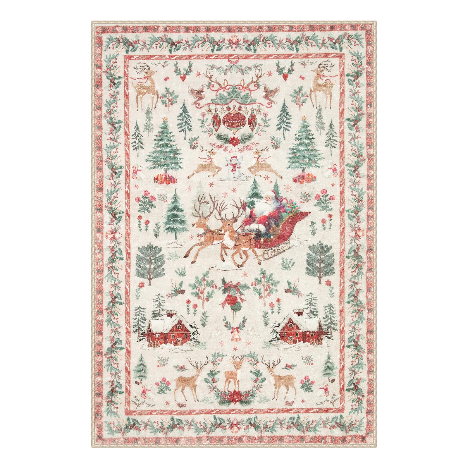 Lahome rug with child and pet nearby demonstrating kid-and-pet-friendly safety