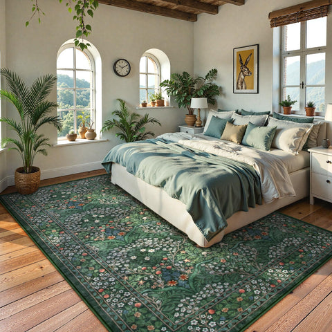 Lahome side profile displaying thin pile for easy door clearance and comfort