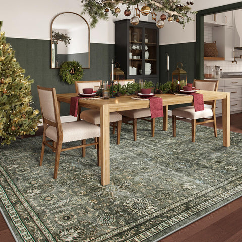 Lahome TPE backing detail illustrating non-slip stability on hardwood