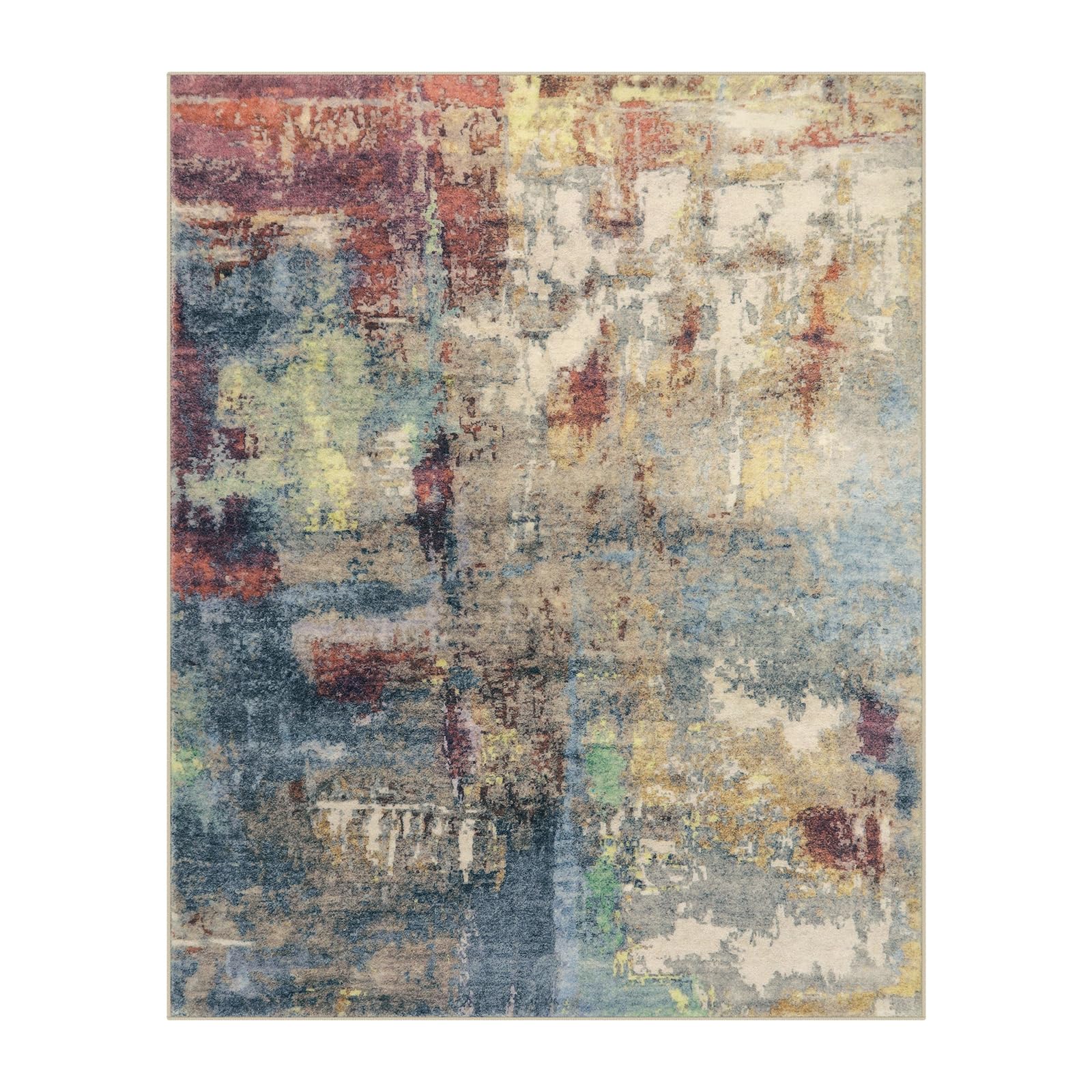 Lahome rug styled in dining room showing benefit of vibrant decor upgrade