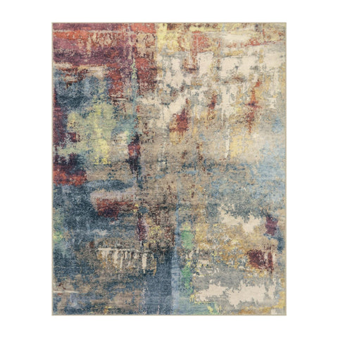 Lahome rug styled in dining room showing benefit of vibrant decor upgrade