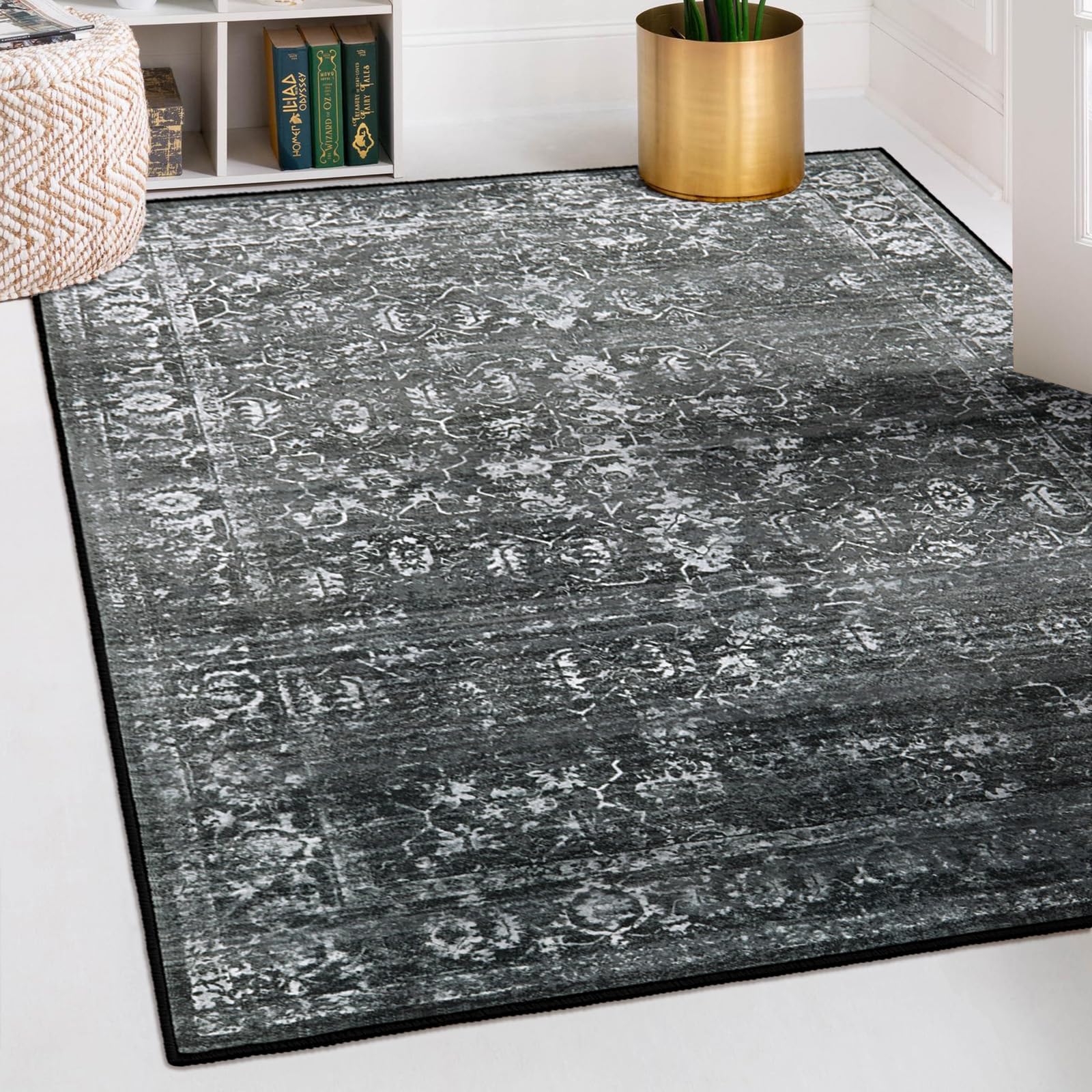 Lahome Margot placed under dining table demonstrating low profile