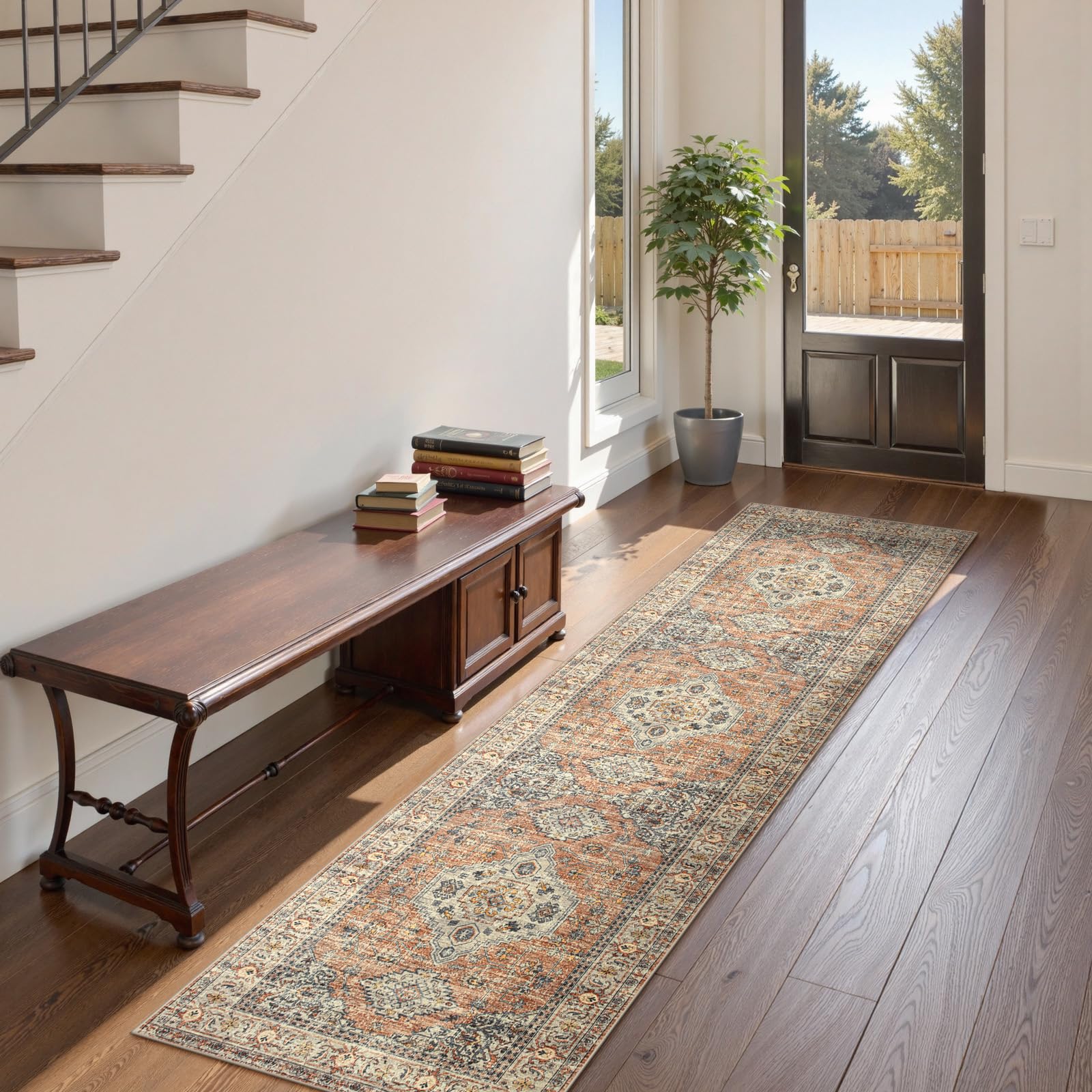 Lahome close-up pile texture highlights soft low-profile comfort