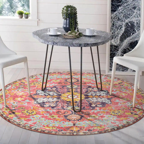 Lahome underside showing skid-resistant backing that helps prevent slips on hard floors