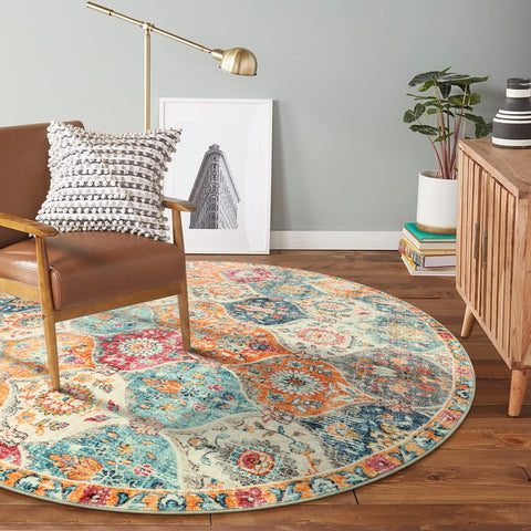 Lahome folded rug illustrating lightweight storage and easy transport benefit