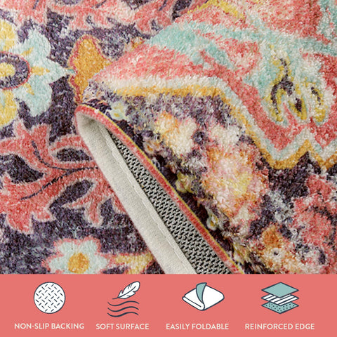 Lahome texture close-up of faux-wool pile demonstrating plush softness and comfort