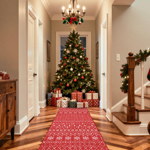 Lahome pattern detail focusing on Moroccan snowflake motif for seasonal styling