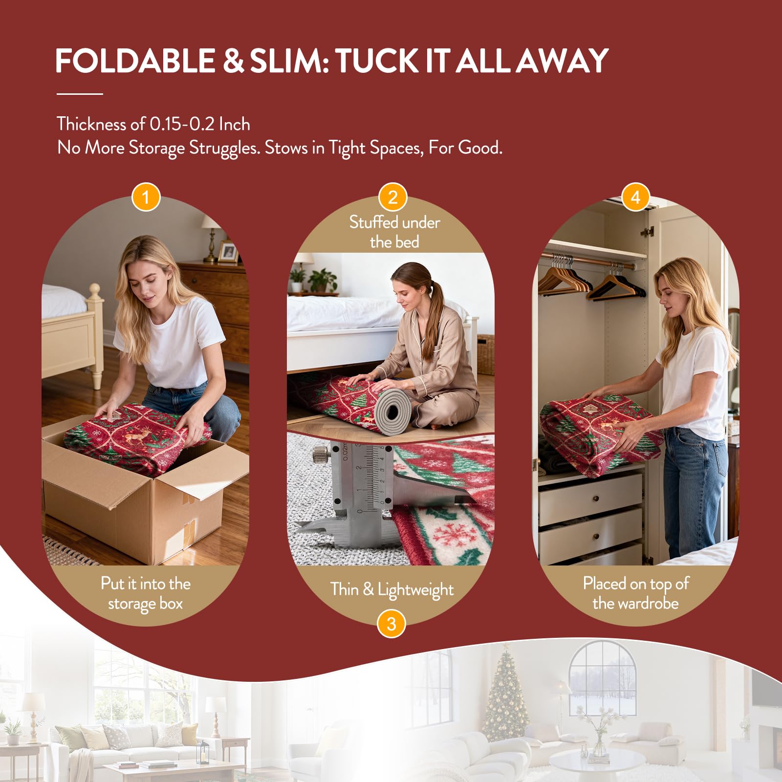 Lahome runner scaled in doorway to show 2x8 size and proper fit