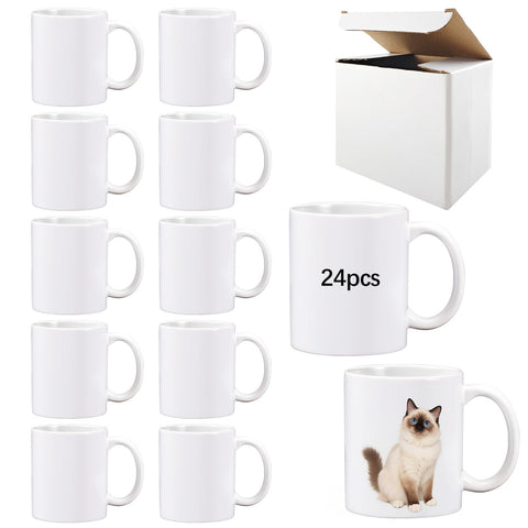 LaiHiulaan front packaging showing 24 white mugs and clear branding for quick stock identification