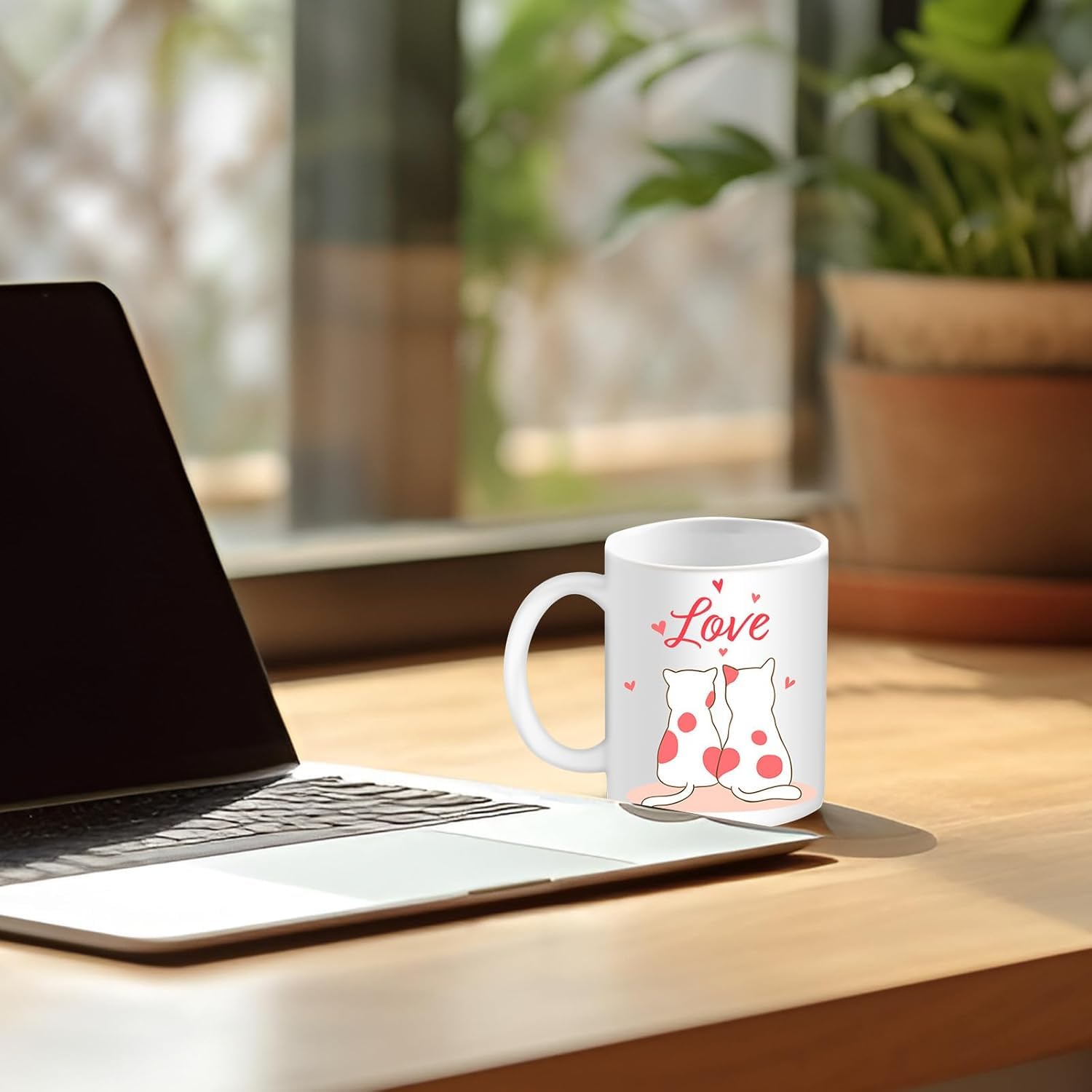 LaiHiulaan open case revealing all 24 packed mugs for efficient storage and transport