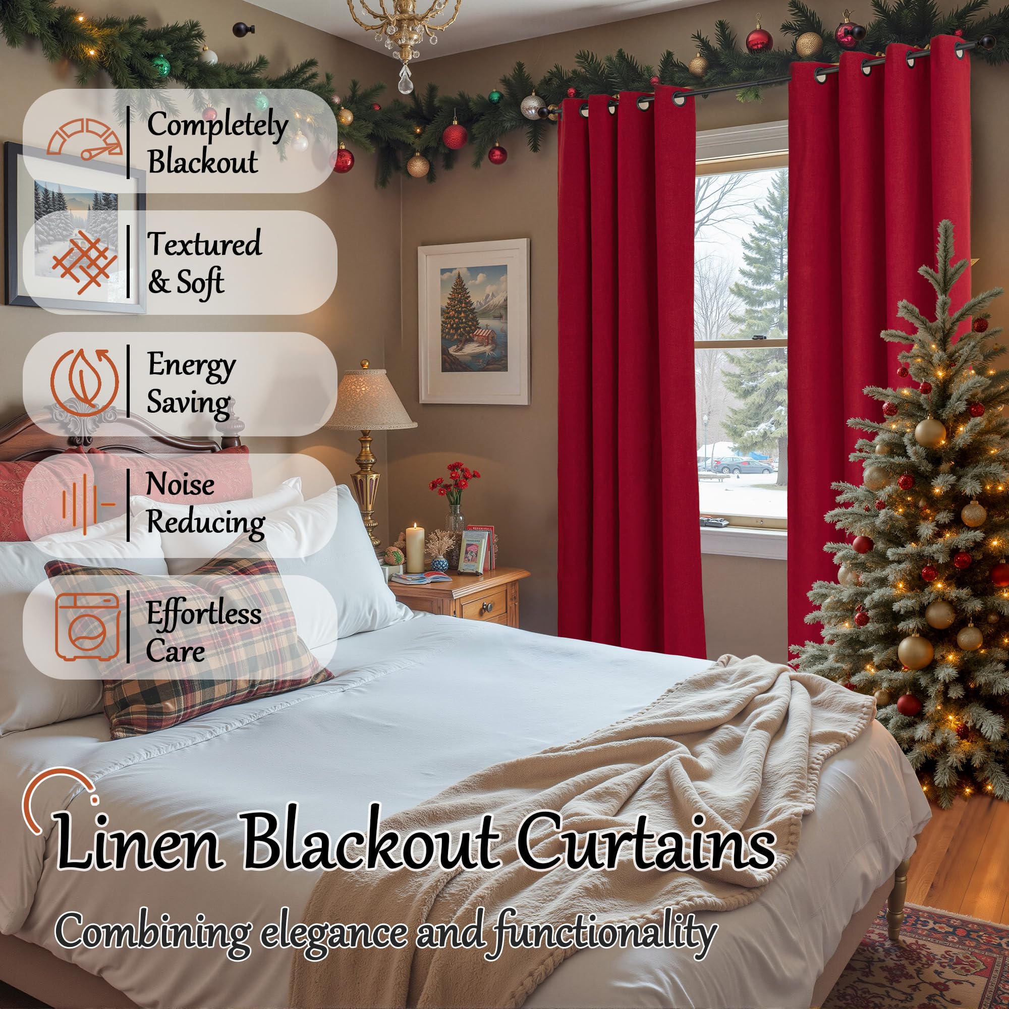 Lajode close texture detail highlighting linen look and refined warmth