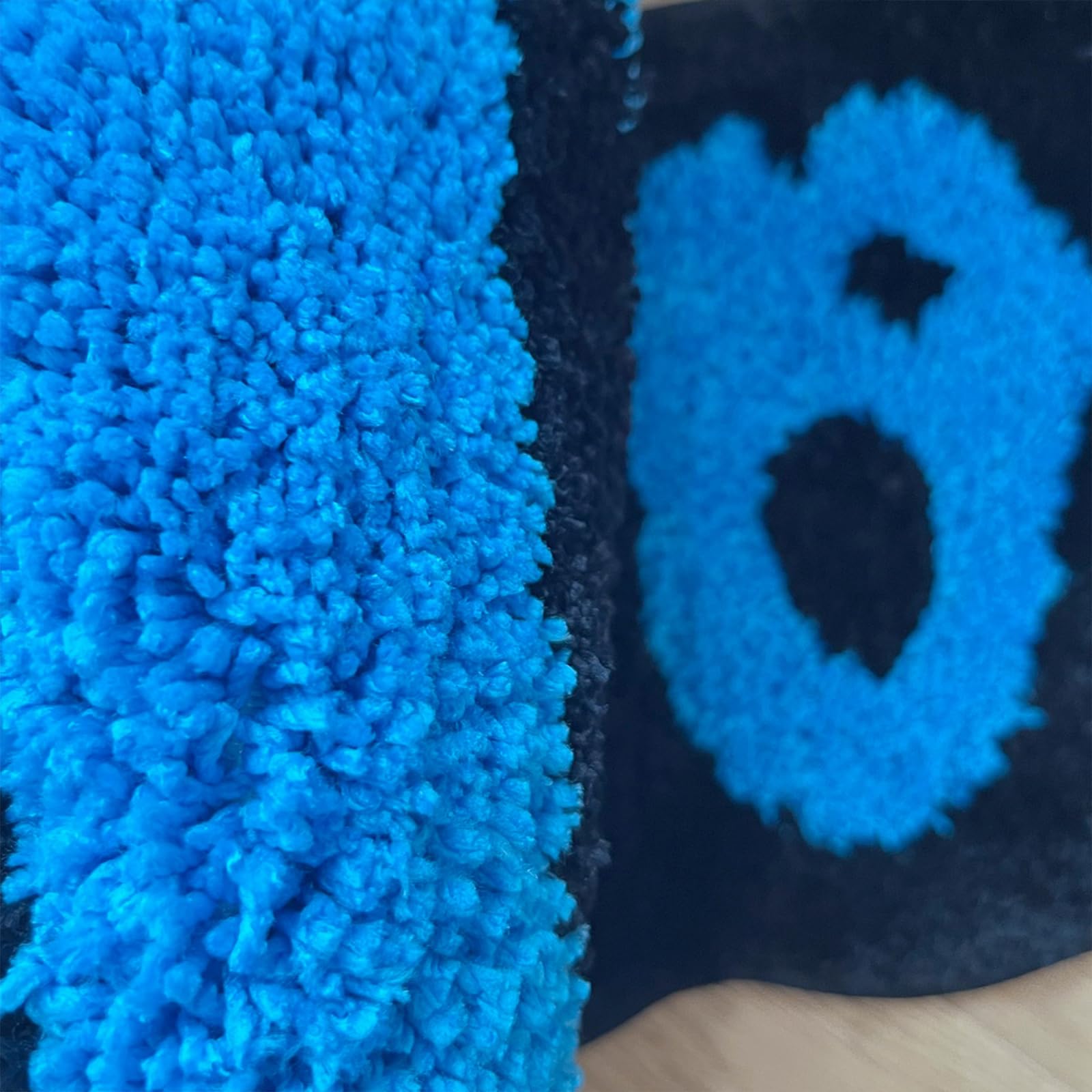 LAKEA close-up of plush fibers highlighting softness and comfort