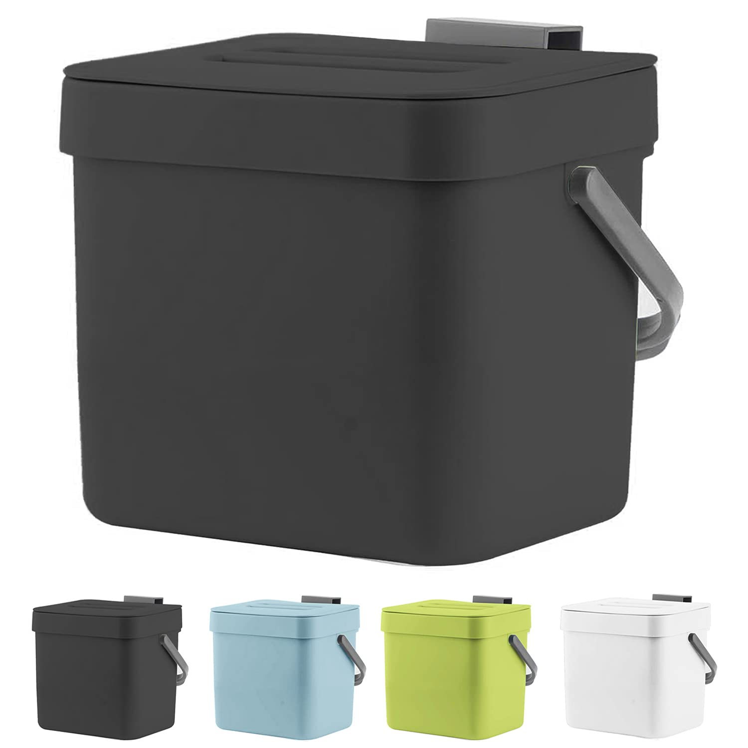 LALASTAR front view with lid closed showing compact, odor-controlling design