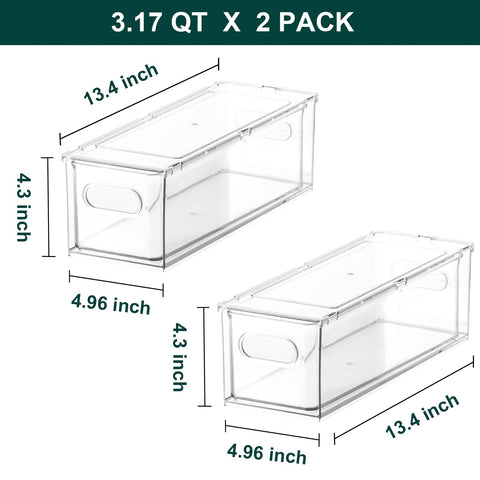 LALASTAR stacked units on pantry shelf creating vertical storage and visibility