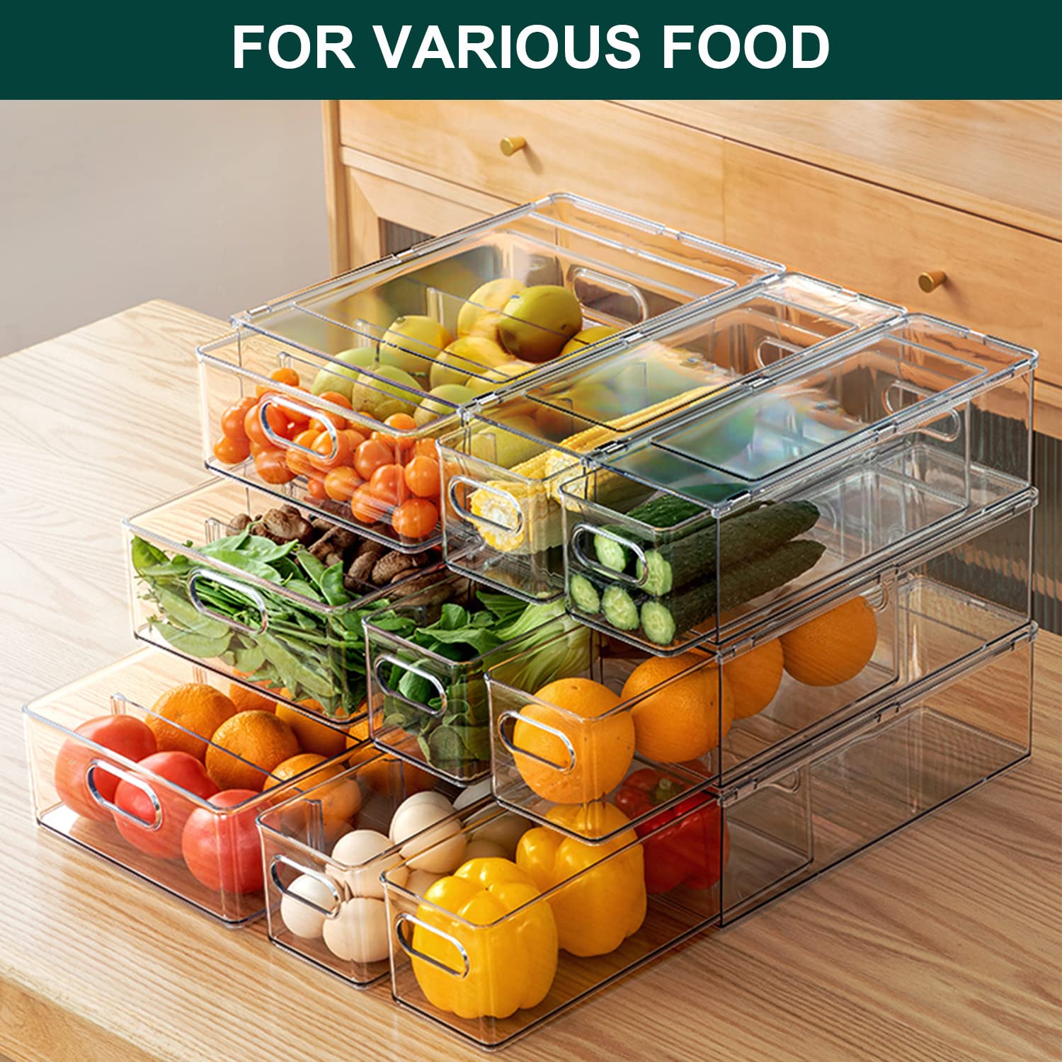 LALASTAR clear PET plastic texture highlighting durable, food-safe construction