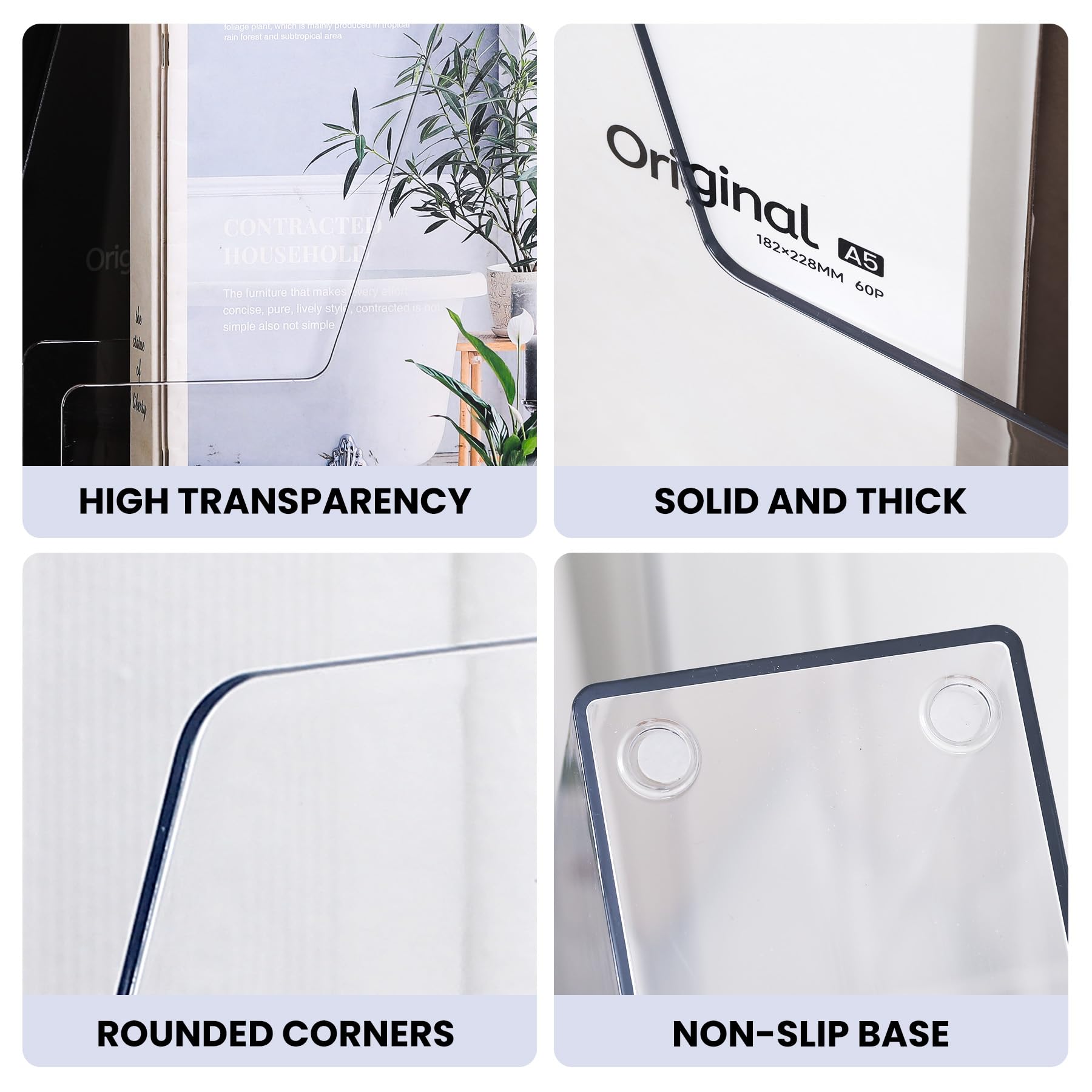 LALOBLUE with folders to show scale and capacity for documents