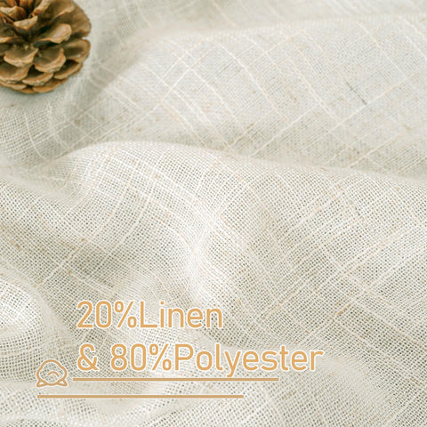 LAMIT close-up of linen texture revealing natural weave and visual depth for warmth