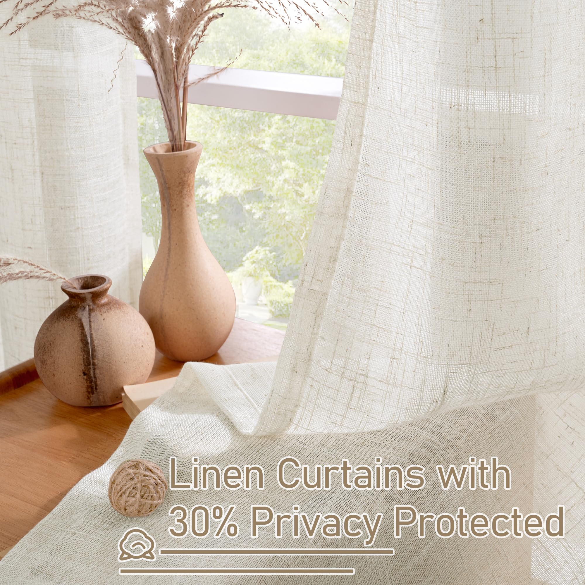 LAMIT airy drapes flowing in breeze increasing ventilation and comfort
