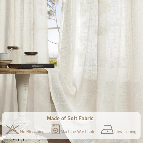 LAMIT care label close-up indicating machine-washable convenience