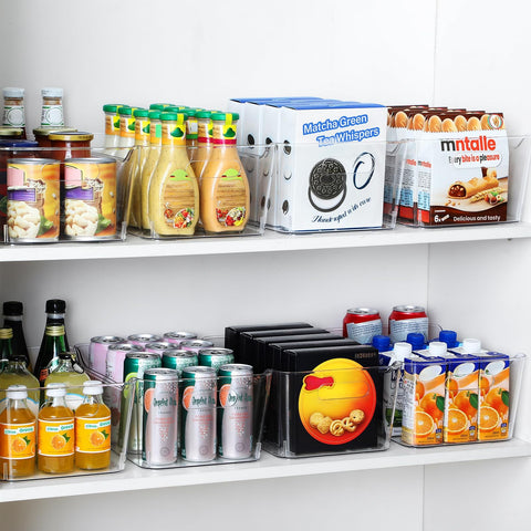 LANDNEOO bins in fridge showing quick visual inventory benefit