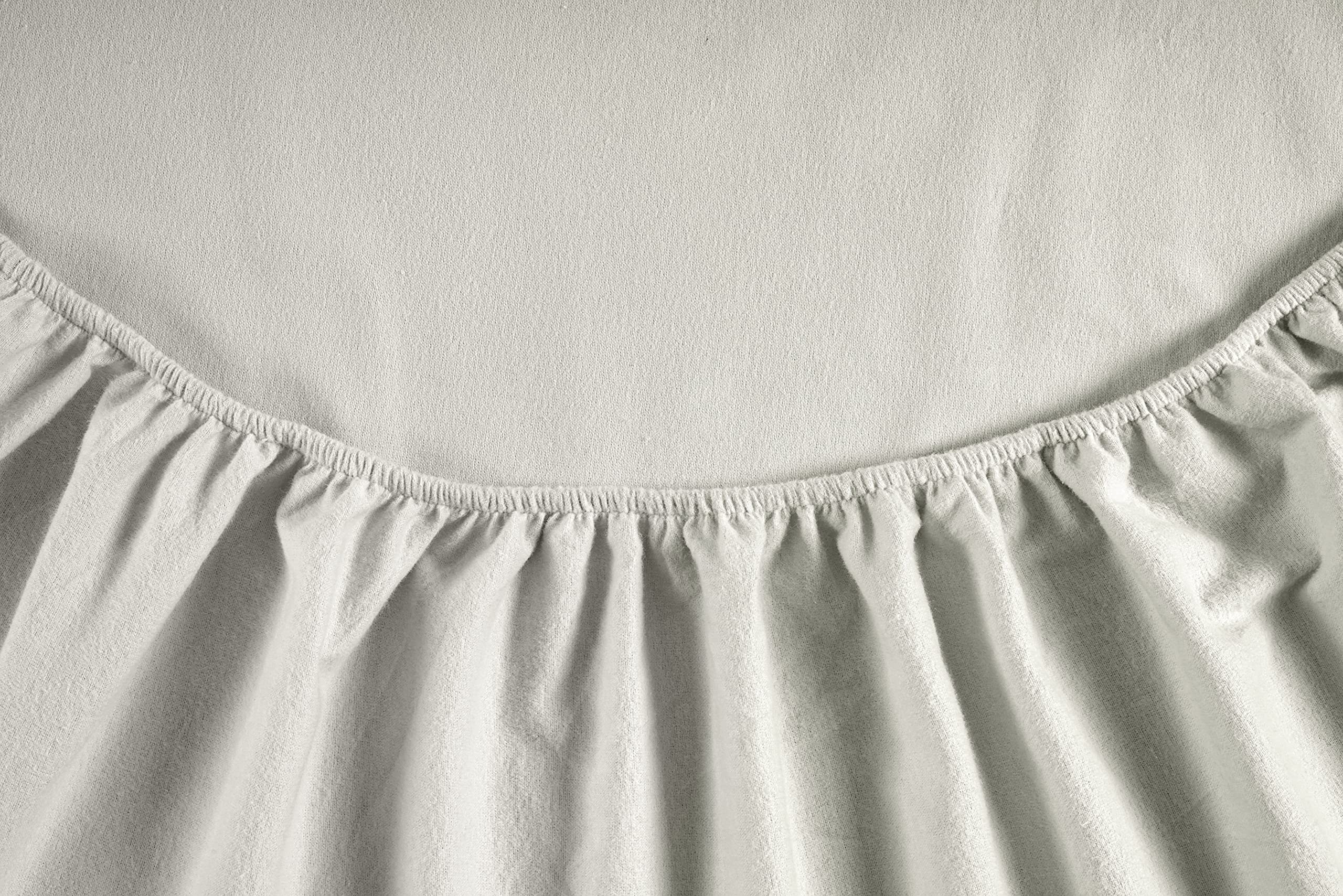 LANE LINEN styled on a king mattress in Mineral showing warm, inviting bedroom comfort