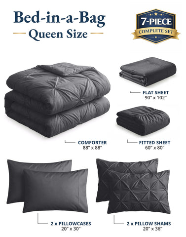 LANE LINEN comforter flat lay highlights soft microfiber texture and cozy feel benefit