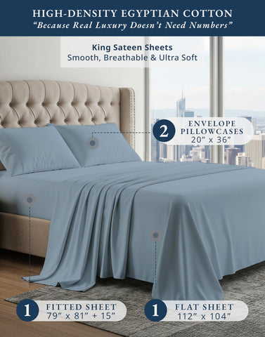 LANE LINEN fitted sheet deep-pocket detail securing mattress for tidy fit
