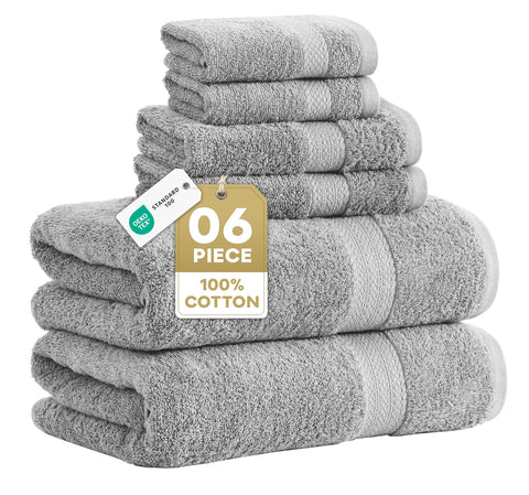 LANE LINEN front packaging shot showing neat folded towels and easy choice