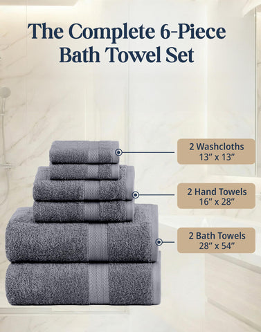 LANE LINEN hand towel draped on sink, shows quick-dry convenience and neat appearance